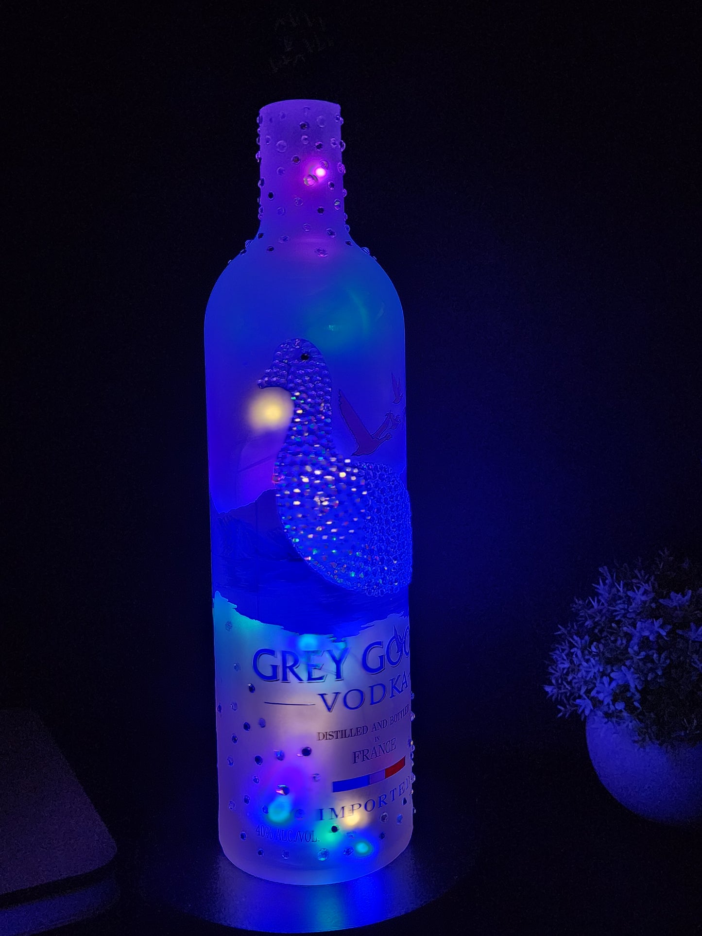 Grey Goose Vodka LED Liquor Bottle Light