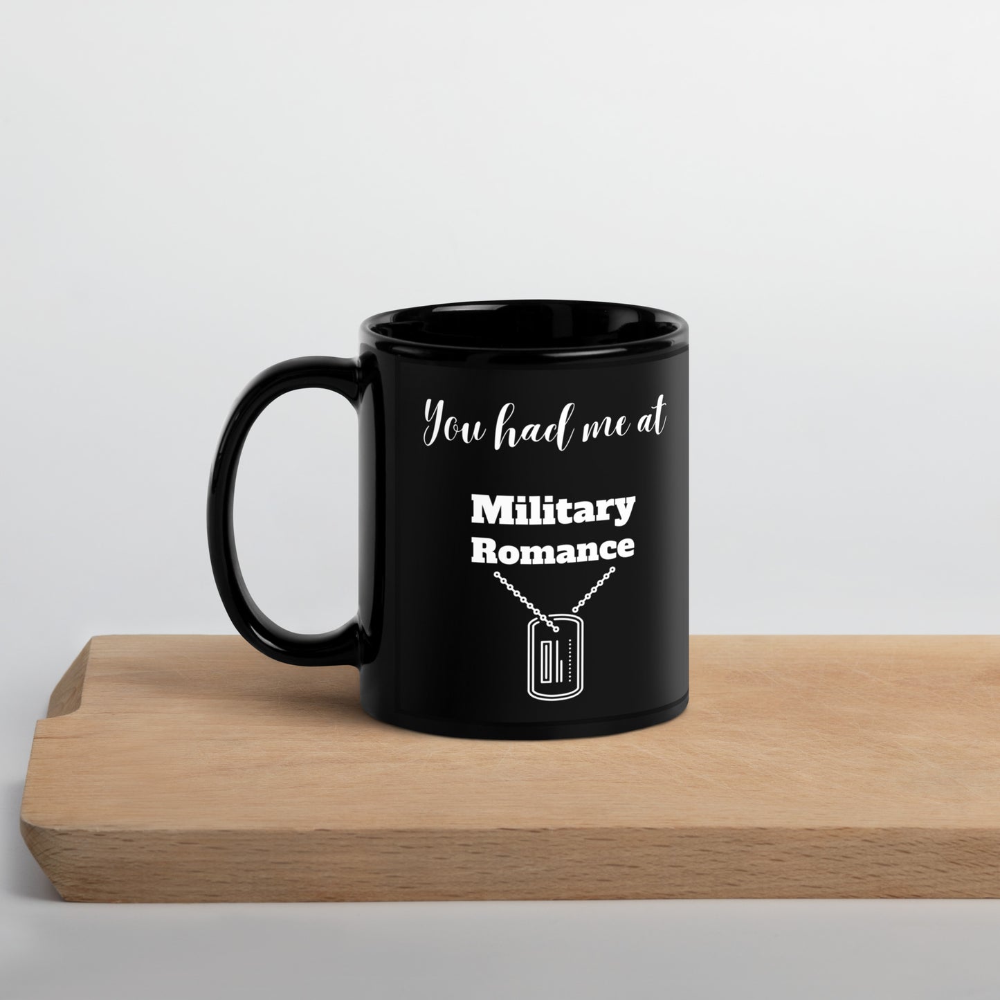 Black Glossy Mug, JMMadden