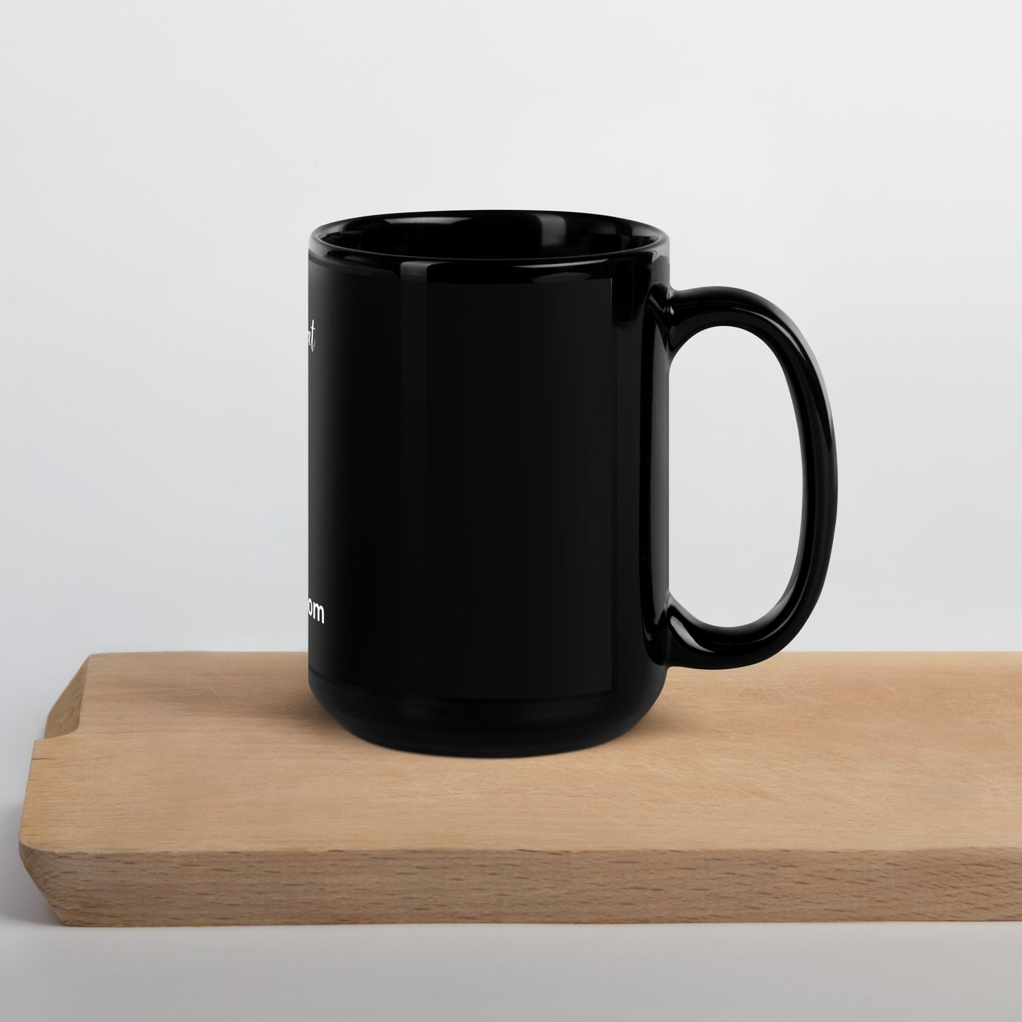 Black Glossy Mug, JMMadden