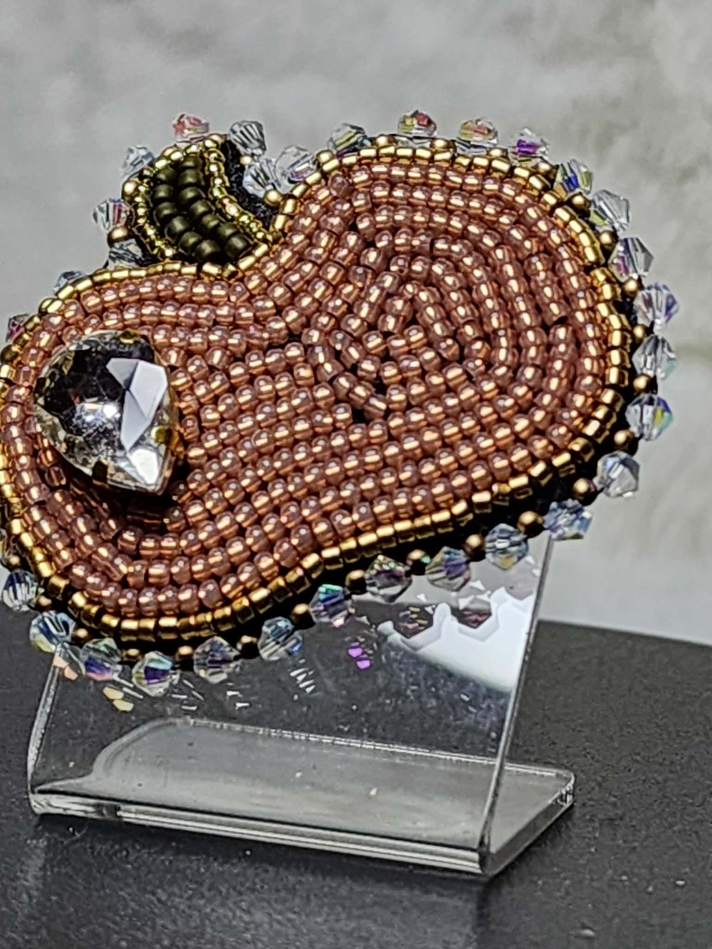 Pumpkin Brooch